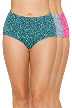 Load image into Gallery viewer, Amante Inner Elastic Printed Mid Rise Full Briefs (Pack of 3) 53105