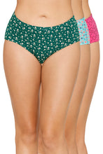 Load image into Gallery viewer, Amante Inner Elastic Printed Mid Rise Hipster Panty (Pack of 3) 43105
