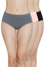 Load image into Gallery viewer, Amante Inner Elastic Waistband Hipster Panty (Pack of 3) 43005