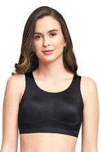 Load image into Gallery viewer, Amante Skins Scoop Neck Bra - Black 83301