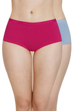 Load image into Gallery viewer, Amante Solid Low Rise Boyshort (Pack of 2) 62001