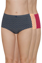 Load image into Gallery viewer, Amante Inner Elastic Print High Rise Full Brief Panties (Pack of 3) 53105