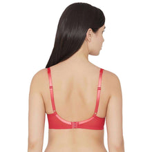 Load image into Gallery viewer, Wacoal Essential Lace Non Padded Non Wired 3/4th cup Bridal Wear Lace Bralette - Red I10364