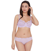 Load image into Gallery viewer, Wacoal Essential Lace Low Waist Low Coverage Bridal Wear Lace Bikini Panty - Lavender I43364