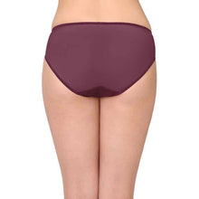 Load image into Gallery viewer, Wacoal Essential Lace Low Waist Low Coverage Bridal Wear Lace Bikini Panty - Wine I43364