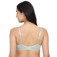 Load image into Gallery viewer, Wacoal Emma Lace Padded Non-wired 3/4th Cup Bridal Wear Medium coverage Lace Bra - Green IAB317