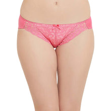 Load image into Gallery viewer, Wacoal Mystique Low Waist Medium Coverage Bridal Wear Lace Bikini Panty - Pink IAP155