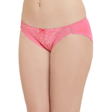 Load image into Gallery viewer, Wacoal Mystique Low Waist Medium Coverage Bridal Wear Lace Bikini Panty - Pink IAP155
