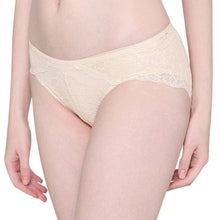 Load image into Gallery viewer, Wacoal Emma Lace Low Waist Medium Coverage Bridal Wear Lace Bikini Panty - Beige IAP317