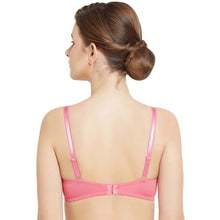 Load image into Gallery viewer, Wacoal Mystique Padded Non-wired 3/4th Cup Bridal Wear Medium coverage Lace Bra - Pink IAT155