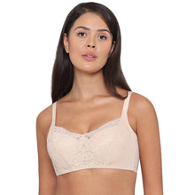 Load image into Gallery viewer, Wacoal Moselle Padded Wired Full Cup Bridal Wear Full coverage Lace Bra - Beige IB4223