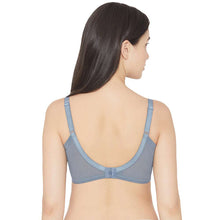 Load image into Gallery viewer, Wacoal Moselle Padded Wired Full Cup Bridal Wear Full coverage Lace Bra - Blue IB4223