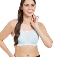 Load image into Gallery viewer, Wacoal Lively Padded Non-Wired Full Cup Everyday Wear Full coverage T-Shirt Bra - Sky Blue IB5199