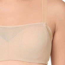 Load image into Gallery viewer, Wacoal Contour Padded Wired 3/4th Cup Full Coverage Mesh Fashion Bra - Beige IB5246R