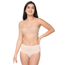 Load image into Gallery viewer, Wacoal Contour Padded Wired 3/4th Cup Full Coverage Mesh Fashion Bra - Beige IB5246R
