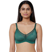 Load image into Gallery viewer, Wacoal Franca Padded Non-wired Full Cup Everyday Wear Full coverage T-Shirt Bra - Green IB5448