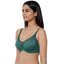 Load image into Gallery viewer, Wacoal Franca Padded Non-wired Full Cup Everyday Wear Full coverage T-Shirt Bra - Green IB5448