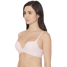 Load image into Gallery viewer, Wacoal Ecozen Padded Non-wired 3/4th Cup Everyday Wear Push-up Bra - Light Pink IB5464