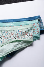Load image into Gallery viewer, Amante Printed Low Rise Hipster (Pack of 3) 43101