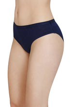 Load image into Gallery viewer, Amante Solid Mid Rise Modal Bikini Panty - Midnight 83101