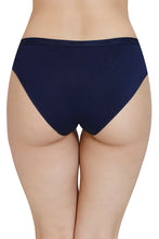 Load image into Gallery viewer, Amante Solid Mid Rise Modal Bikini Panty - Midnight 83101