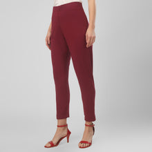 Load image into Gallery viewer, On&On Straight Pant Wine