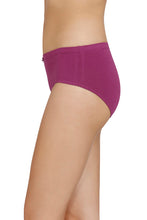 Load image into Gallery viewer, Amante Inner Elastic Solid Mid Rise Hipster Panty (Pack of 3) 43005