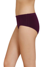 Load image into Gallery viewer, Amante Inner Elastic Solid Mid Rise Hipster Panty (Pack of 3) 43005