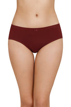 Load image into Gallery viewer, Amante Inner Elastic Solid Mid Rise Hipster Panty (Pack of 3) 43005