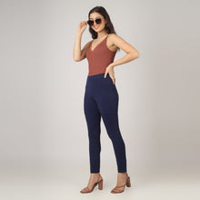 Load image into Gallery viewer, On&On Straight Pant Ink Blue