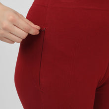 Load image into Gallery viewer, On&On Straight Pant Maroon