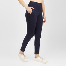 Load image into Gallery viewer, On&On Straight Pant Navy Blue