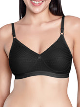Load image into Gallery viewer, Sonari Non Padded Super Soft Cotton Regular Bra with Medium Coverage, Wire Free, Adjustable Straps - IMPRESS