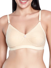 Load image into Gallery viewer, Sonari Non Padded Super Soft Cotton Regular Bra with Medium Coverage, Wire Free, Adjustable Straps - IMPRESS