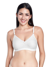 Load image into Gallery viewer, Sonari Non Padded Super Soft Cotton Regular Bra with Medium Coverage, Wire Free, Adjustable Straps - IMPRESS