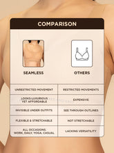 Load image into Gallery viewer, Sonari Seamless Padded Medium Coverage Sports Bra for All Day Comfort – SM 201