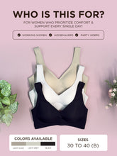 Load image into Gallery viewer, Sonari Padded Medium Coverage Seamless Wirefree T-Shirt Bra with Rib Textured Nylon Support – SM 102