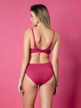 Load image into Gallery viewer, Sonari Soft Nylon and Lace Lightly Padded Medium Coverage Wirefree Bridal Lingerie Set with Lace Edge Panty – KASHISH