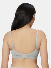 Load image into Gallery viewer, Sonari Padded Wirefree Polyester Full Coverage T-Shirt Bra with Detachable Straps and Wide Underband – KIM