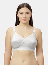 Load image into Gallery viewer, Sonari Non-Padded Wirefree Full Coverage Cotton Bra with Adjustable Straps – KIRTIKA