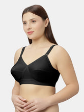 Load image into Gallery viewer, Sonari Non-Padded Wirefree Full Coverage Cotton Bra with Adjustable Straps – KIRTIKA