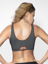 Load image into Gallery viewer, Sonari Padded Wirefree Cotton Medium Coverage Demi Cup Multiway Backless Bra – KYRA