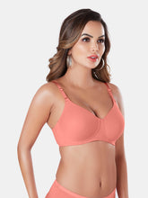 Load image into Gallery viewer, Sonari Padded Full Coverage Cotton T-Shirt Bra with Convertible Straps – LARA