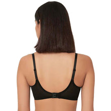 Load image into Gallery viewer, Wacoal Forma Padded Wired 3/4th Cup Everyday Wear Medium coverage Lace Bra - Black LB40120IN