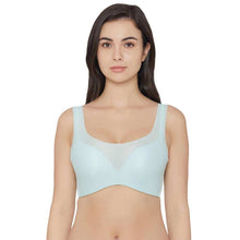 Load image into Gallery viewer, Wacoal Aura Padded Non-wired 3/4th Cup Everyday Wear Full coverage Bra - Mint Green LB5835R