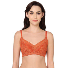 Load image into Gallery viewer, Wacoal Lucy Padded Non-Wired 3/4th Cup Bridal Wear Medium coverage Fashion Bra - Rust LCB258