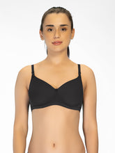 Load image into Gallery viewer, Sonari Padded Wirefree Full Coverage Everyday Bra with Adjustable Straps and Hook & Eye Closure – LENNON