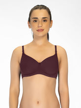 Load image into Gallery viewer, Sonari Padded Wirefree Full Coverage Everyday Bra with Adjustable Straps and Hook & Eye Closure – LENNON