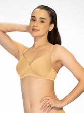 Load image into Gallery viewer, Sonari Padded Wirefree Full Coverage Everyday Bra with Adjustable Straps and Hook & Eye Closure – LENNON