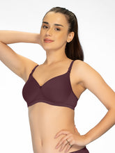 Load image into Gallery viewer, Sonari Padded Wirefree Full Coverage Everyday Bra with Adjustable Straps and Hook & Eye Closure – LENNON
